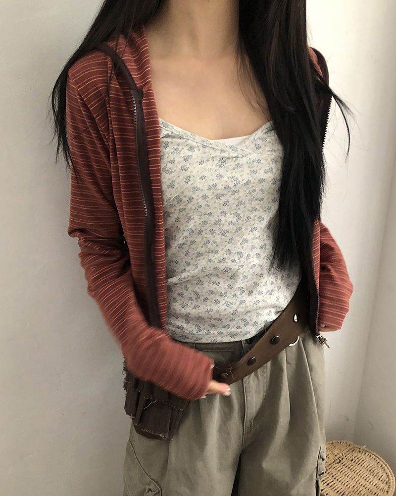 スリットフラワーキャミソール