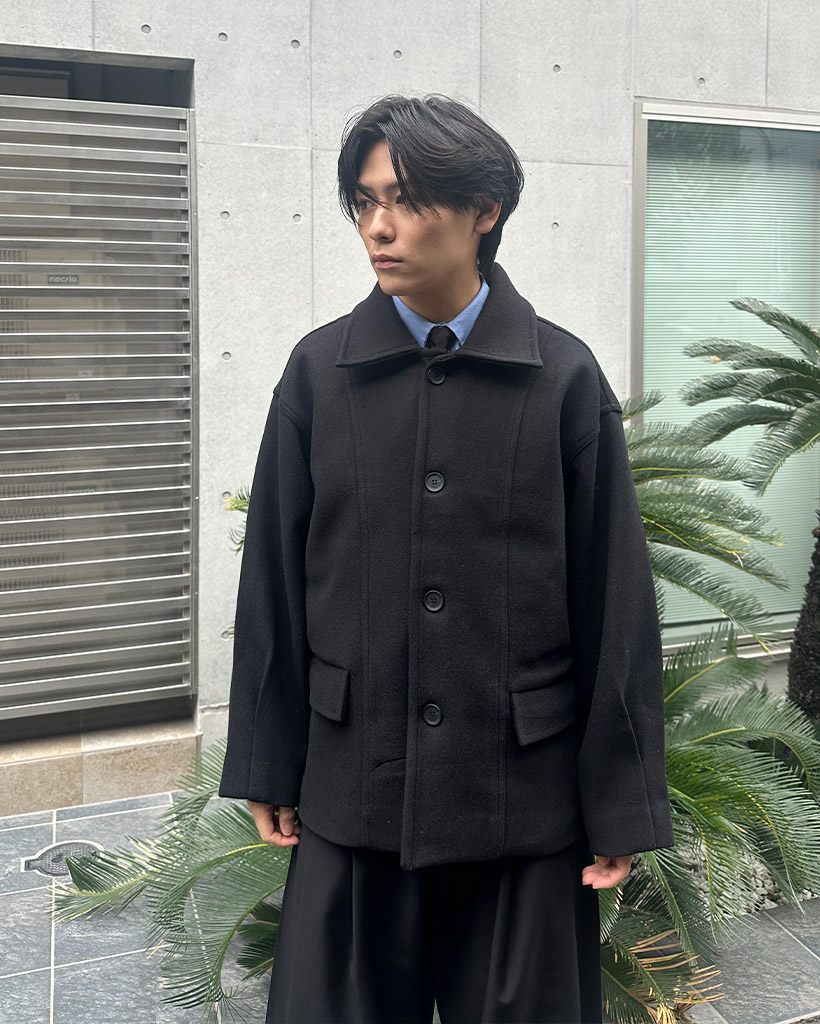 切替デザインハーフコート