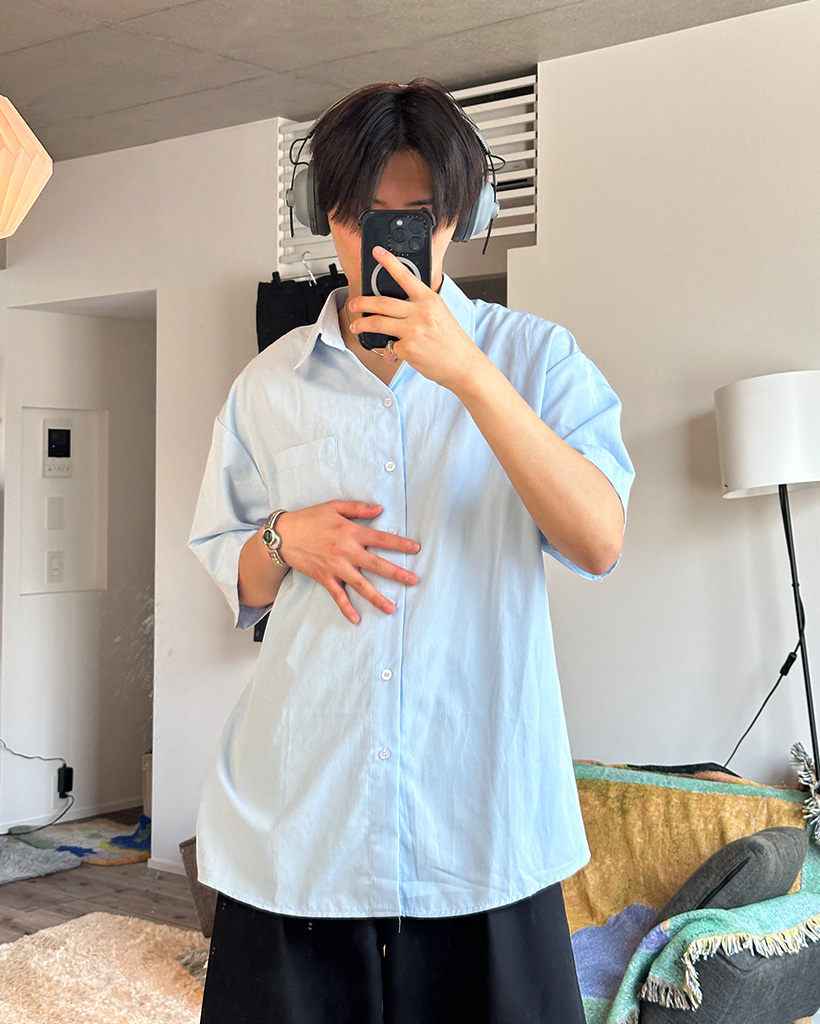 ポケットショートスリーブシャツ