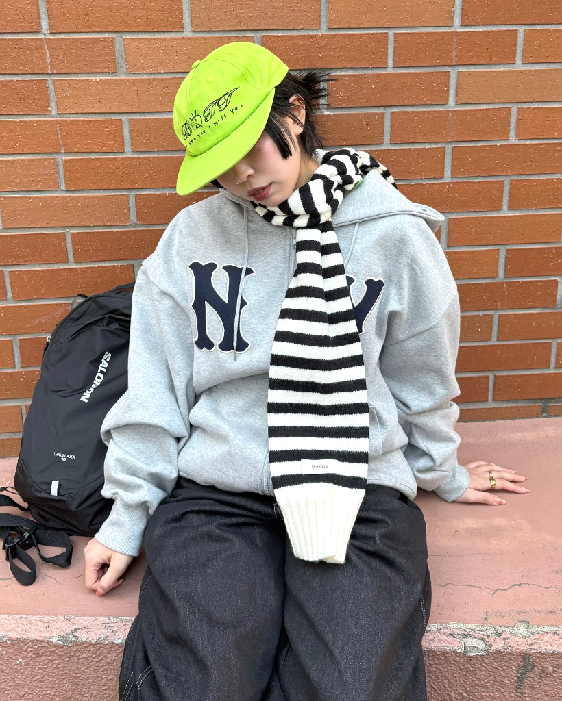 クラシックボーダーマフラー