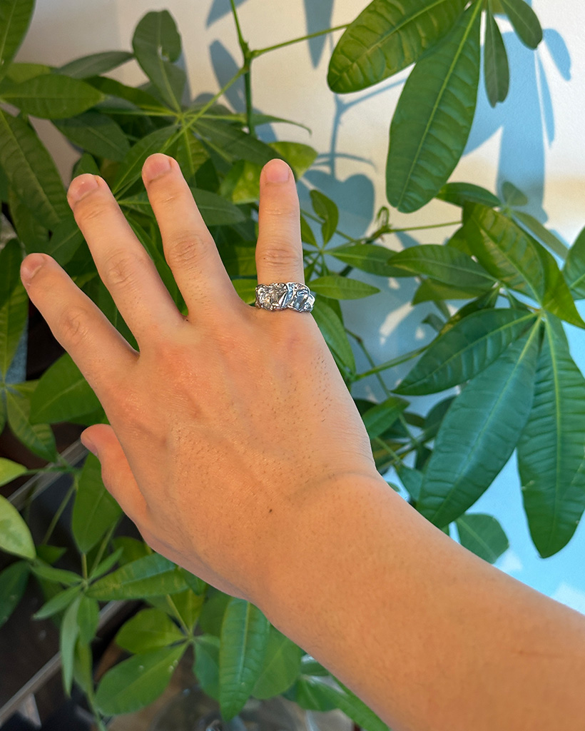 (ユニセックス) ボールドデザインリング