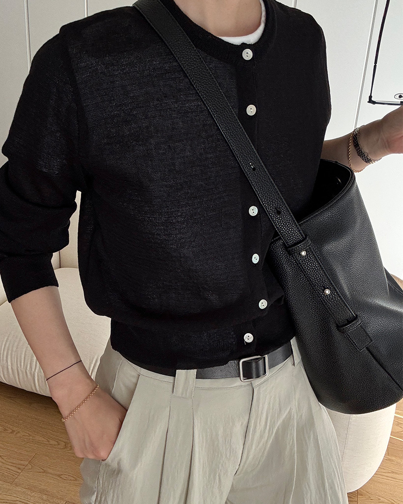 ライト長袖カーディガン