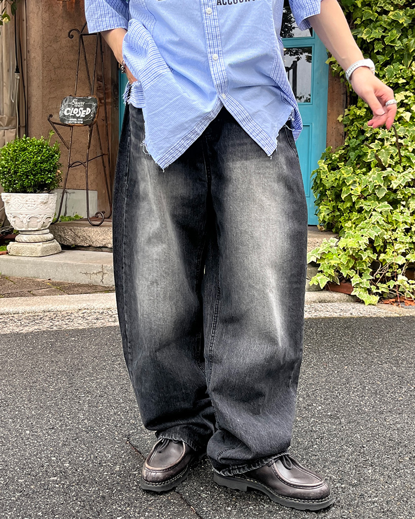 FUGA ウォッシュデニム ウォッシュデニムパンツ | ファッション通販サイト NUGU