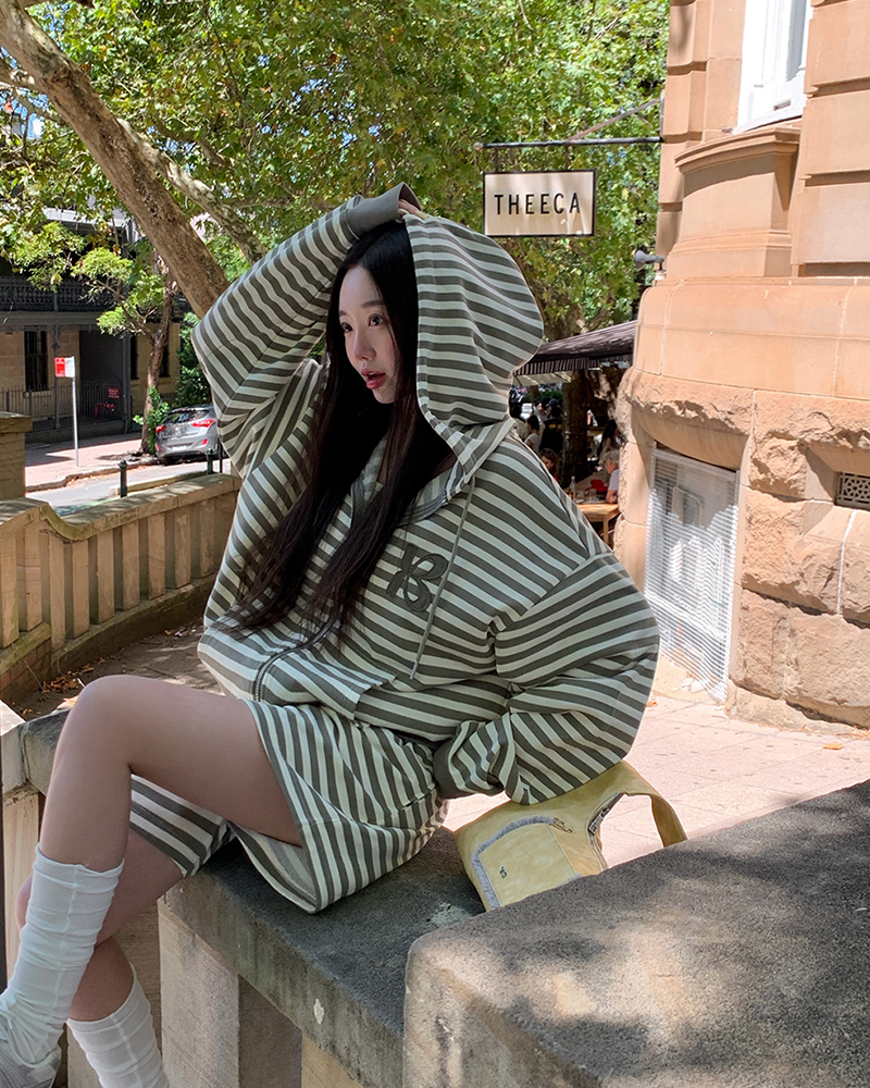 [ORIGINAL] [SET] ボート ストライプトレーニングセット