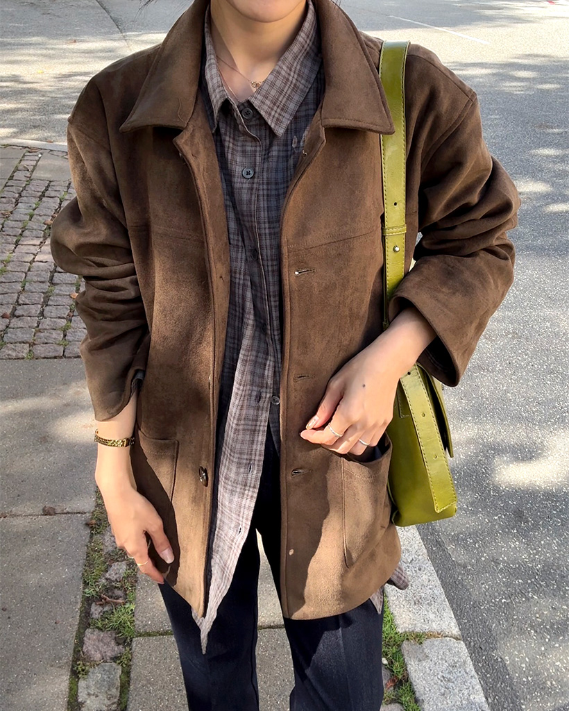 2ポケット スエードジャケット | ファッション通販サイト NUGU