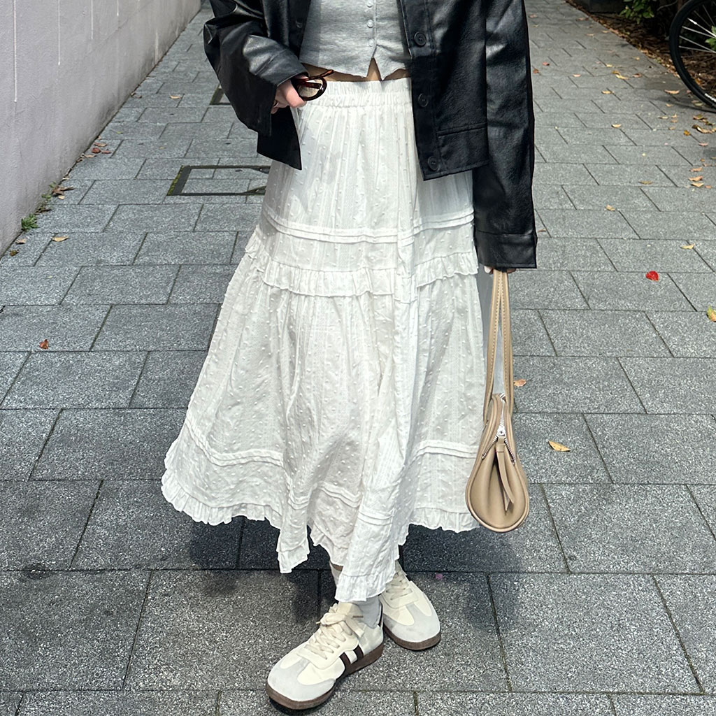 フリルティアードスカート | ファッション通販サイト NUGU