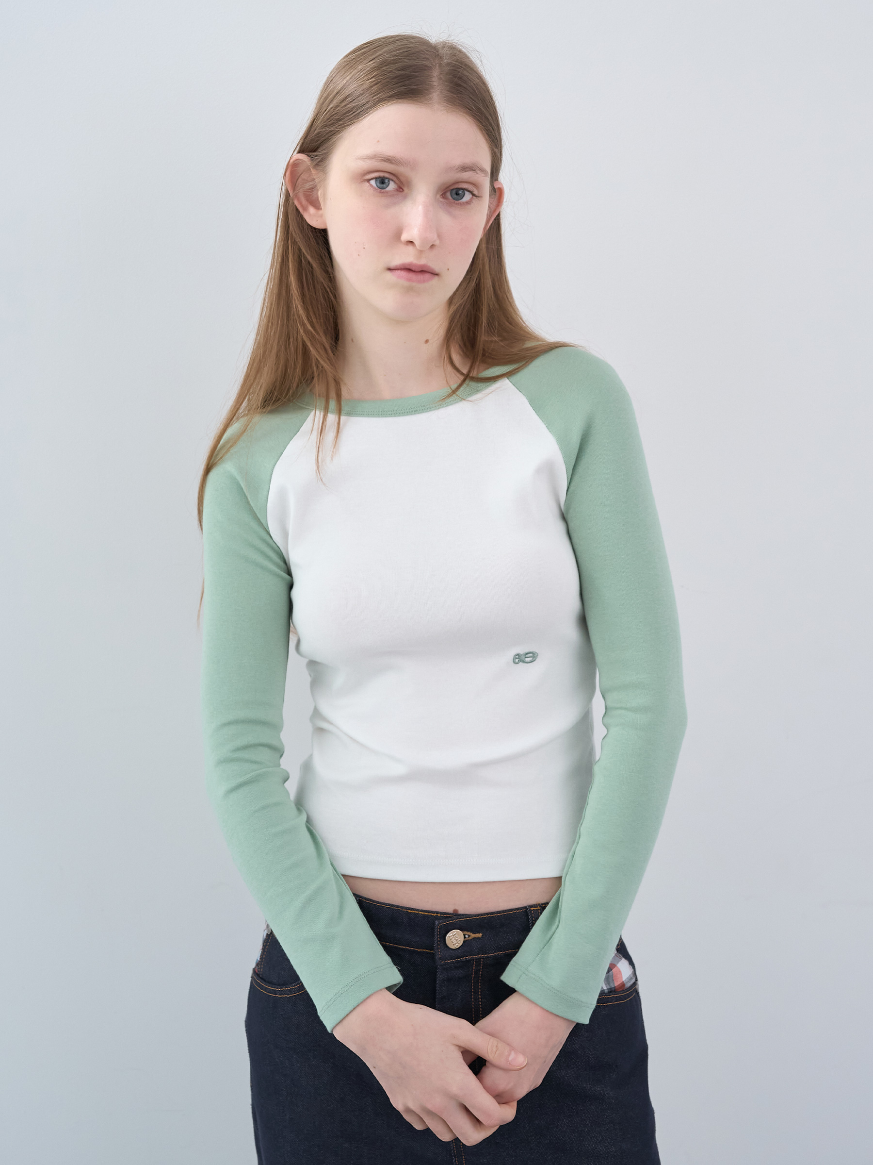 Basic Raglan LST (Ivory)