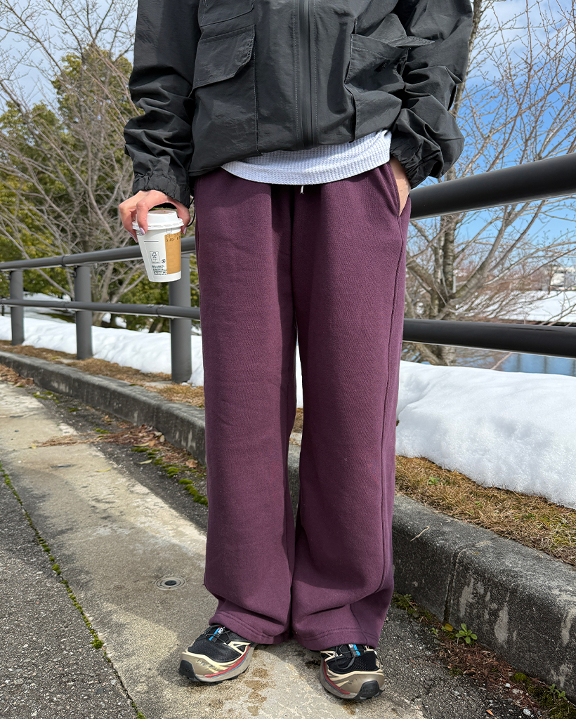 ベーシックスウェットイージーパンツ