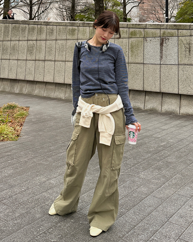 カーゴイージーパンツ