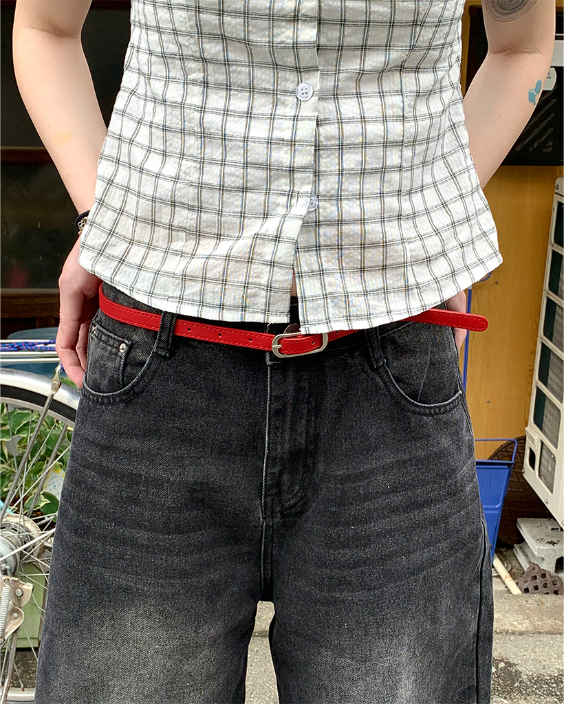 シンプルスリムベルト