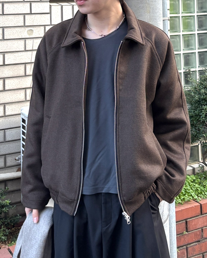 ウールジップアップジャケット