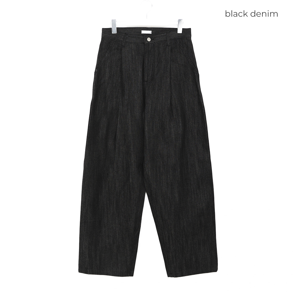 ロングワイドデニムパンツ | ファッション通販サイト NUGU