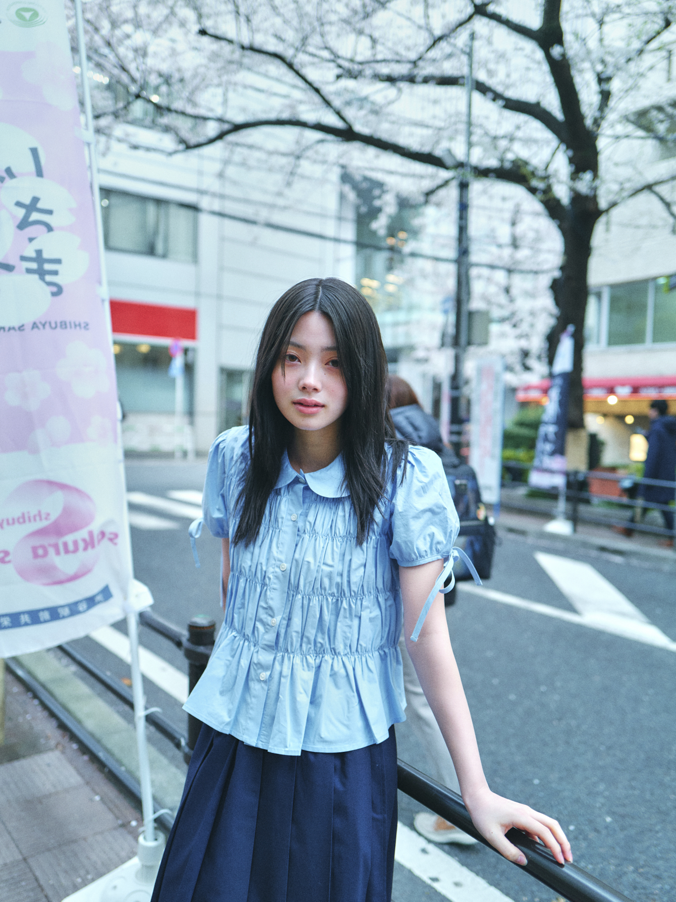 【AAKE】PUFF SHIRRING JP SHIRRING PUFF SHIRTS_SKY BLUE | ファッション通販サイト NUGU