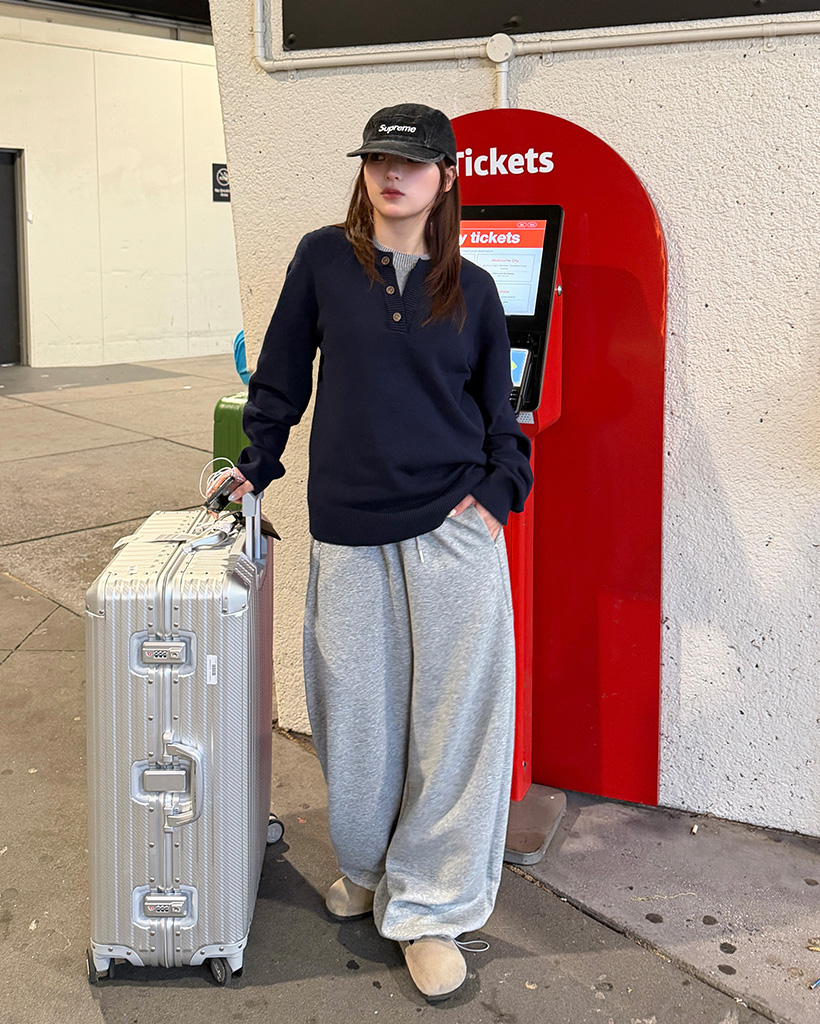 切替ジョガーパンツ