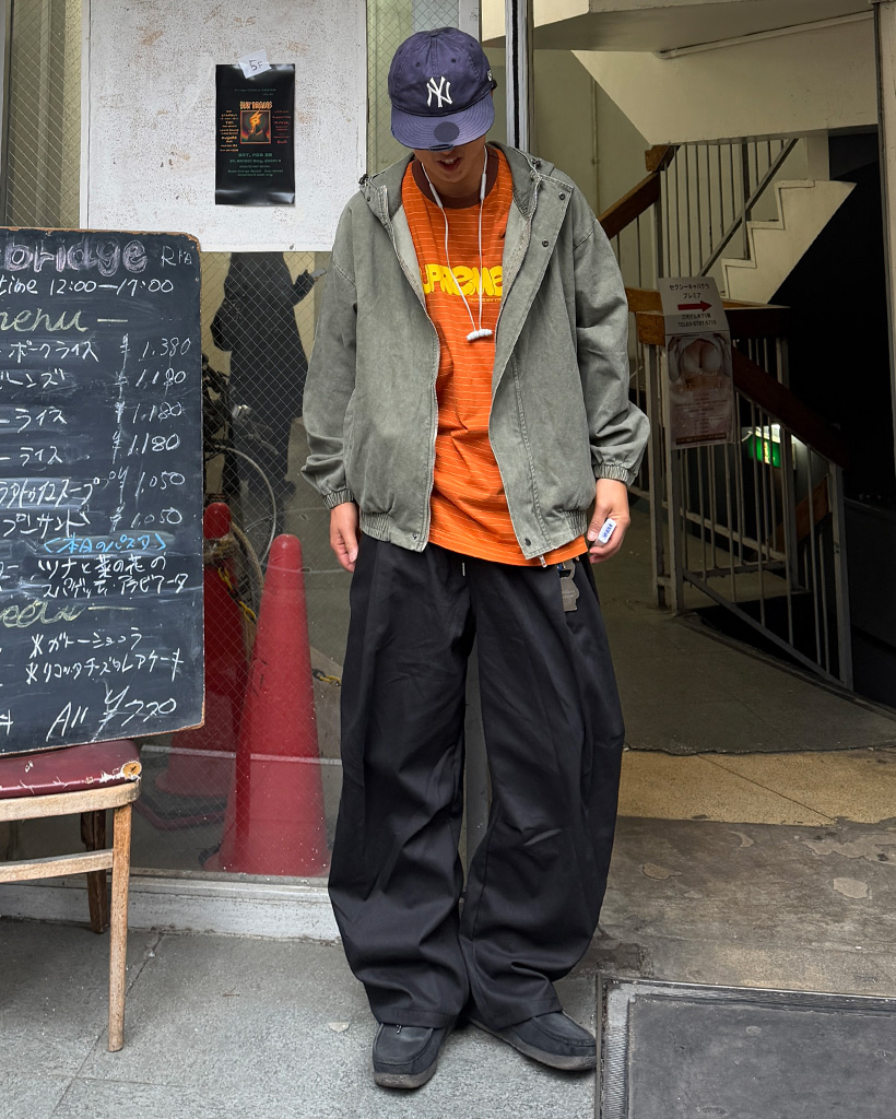 Dリングワンタックバルーンパンツ