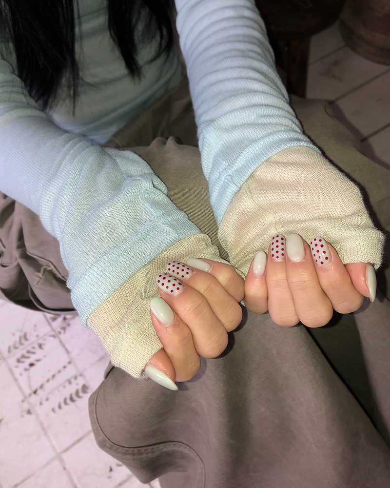 シースルーレイヤードTシャツ