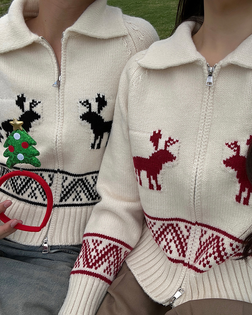 ノルディックニットカーディガン | ファッション通販サイト NUGU