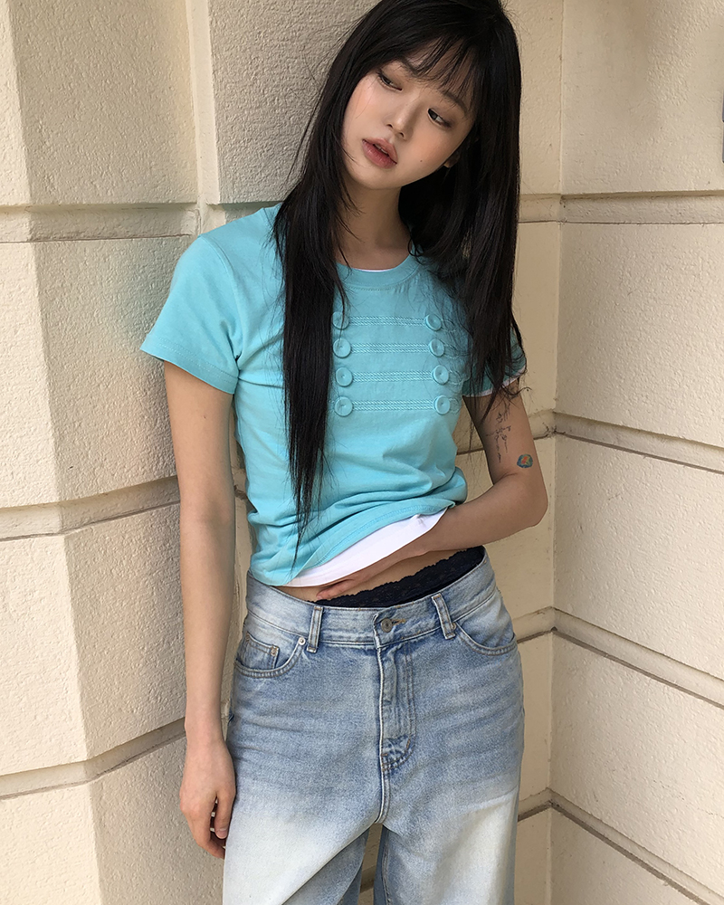 プリント半袖Tシャツ
