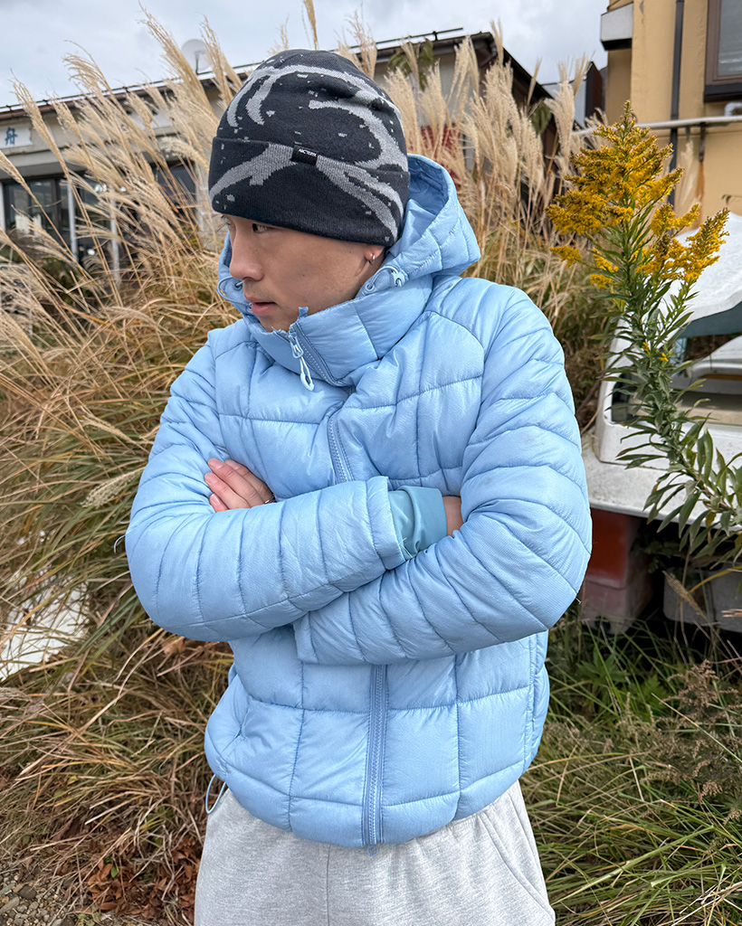 ライトダックダウンパーカー