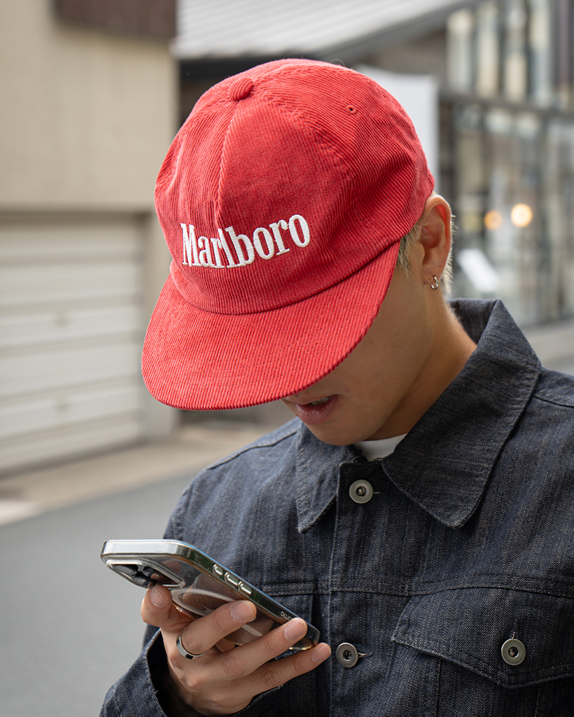 ロゴキャンプキャップ