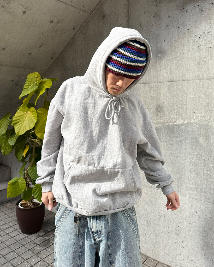 裏起毛ベーシックパーカー