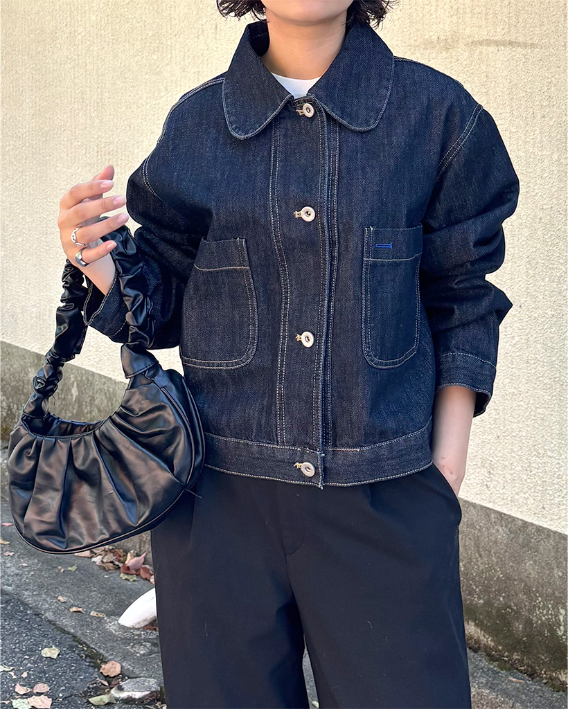 カラーデニムジャケット