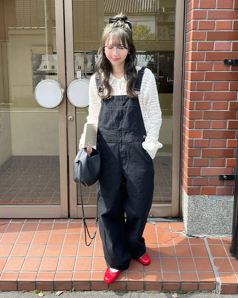 コットンオーバーオール