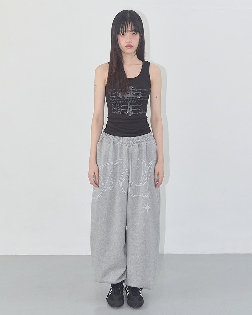 FANCY CLUB BUDDHAUL SLEEVELESS チャコール MUSINSA公式 | FANCY CLUB バードカウルスリーブレス (チャコール
