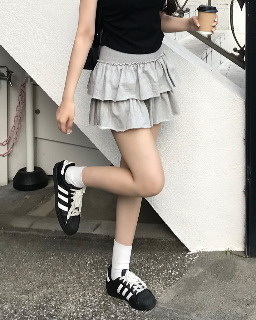 カンカンコットンミニスカート