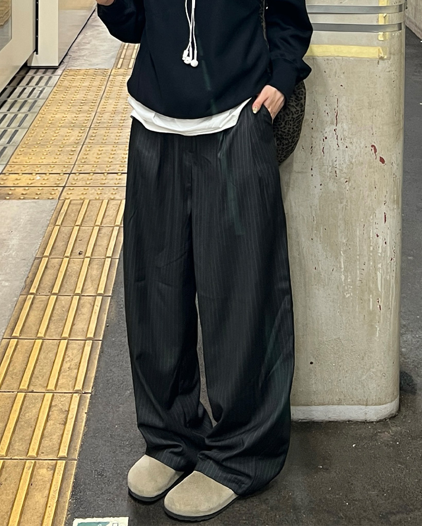 コーリンストライプスラックス | ファッション通販サイト NUGU