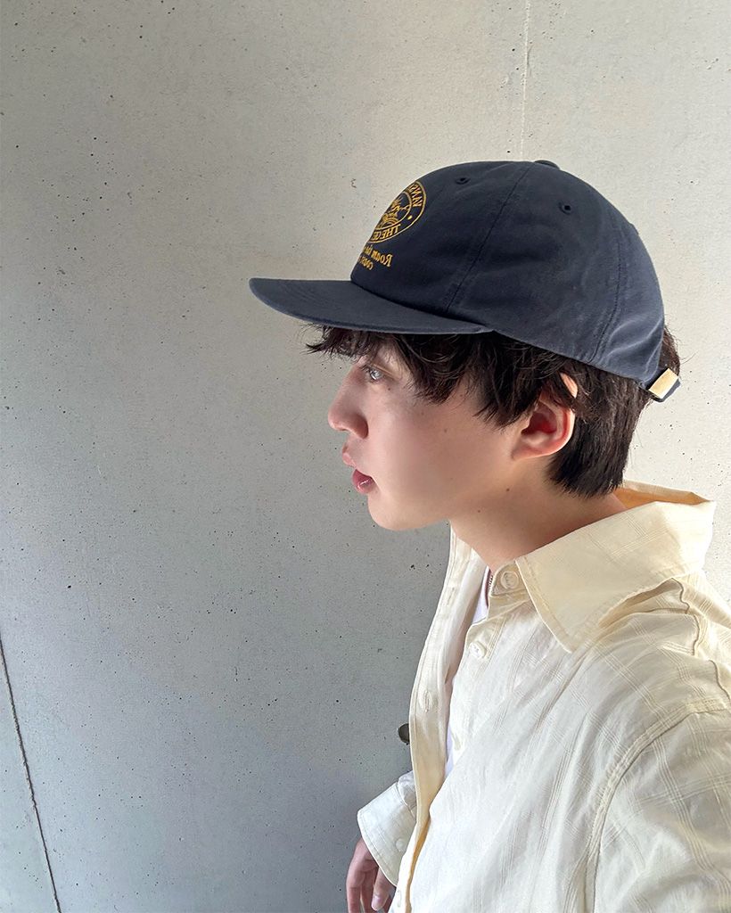 life刺繍ストレートキャップ