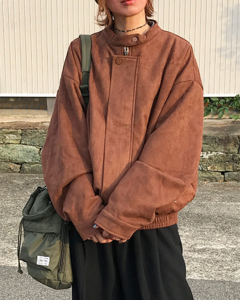 スエードブルゾン | ファッション通販サイト NUGU