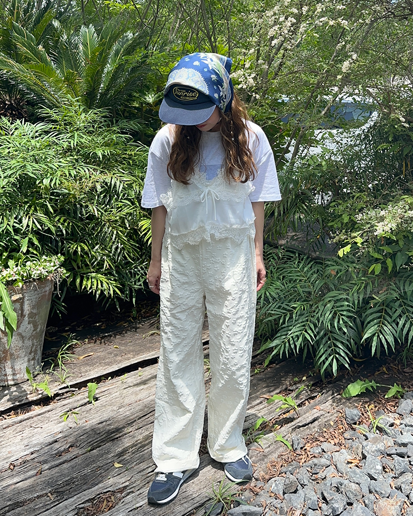 パンツ Odd Studio Pigment cut-off string wide pants PURPLE Pigment-Cut-Off-String-Wide-Pants - 6COLOR - ODDSTUDIO | 60