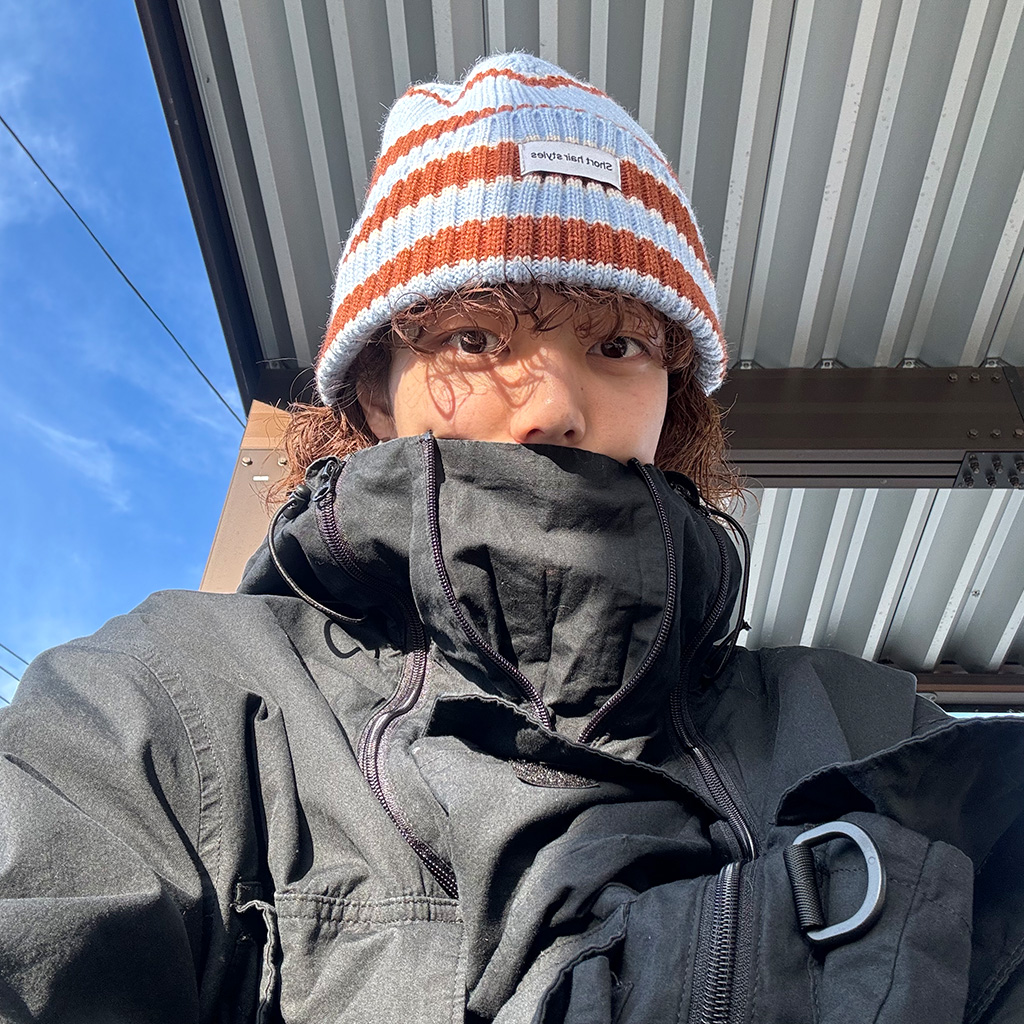 ミックスカラービーニー