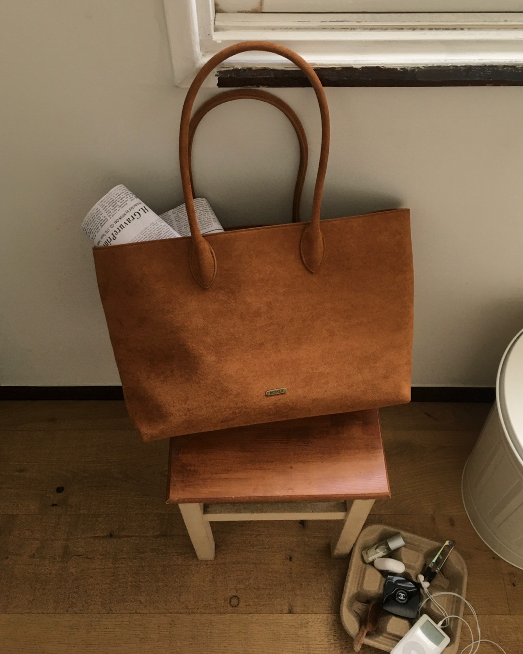 original] サーモン スエードトートバッグ | ファッション通販サイト NUGU