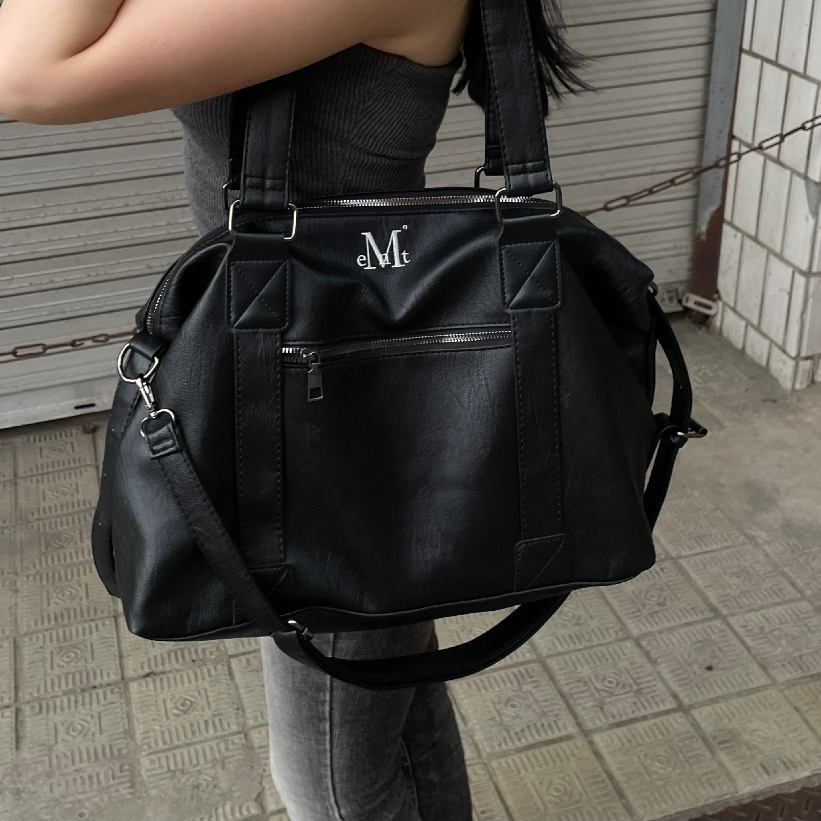 大人気 【MUCENT】 PRIME WRINKLE LEATHER TOTE BAG セール】【MUCENT】レザー トートバッグ PRIME WRINKLE LEATHER