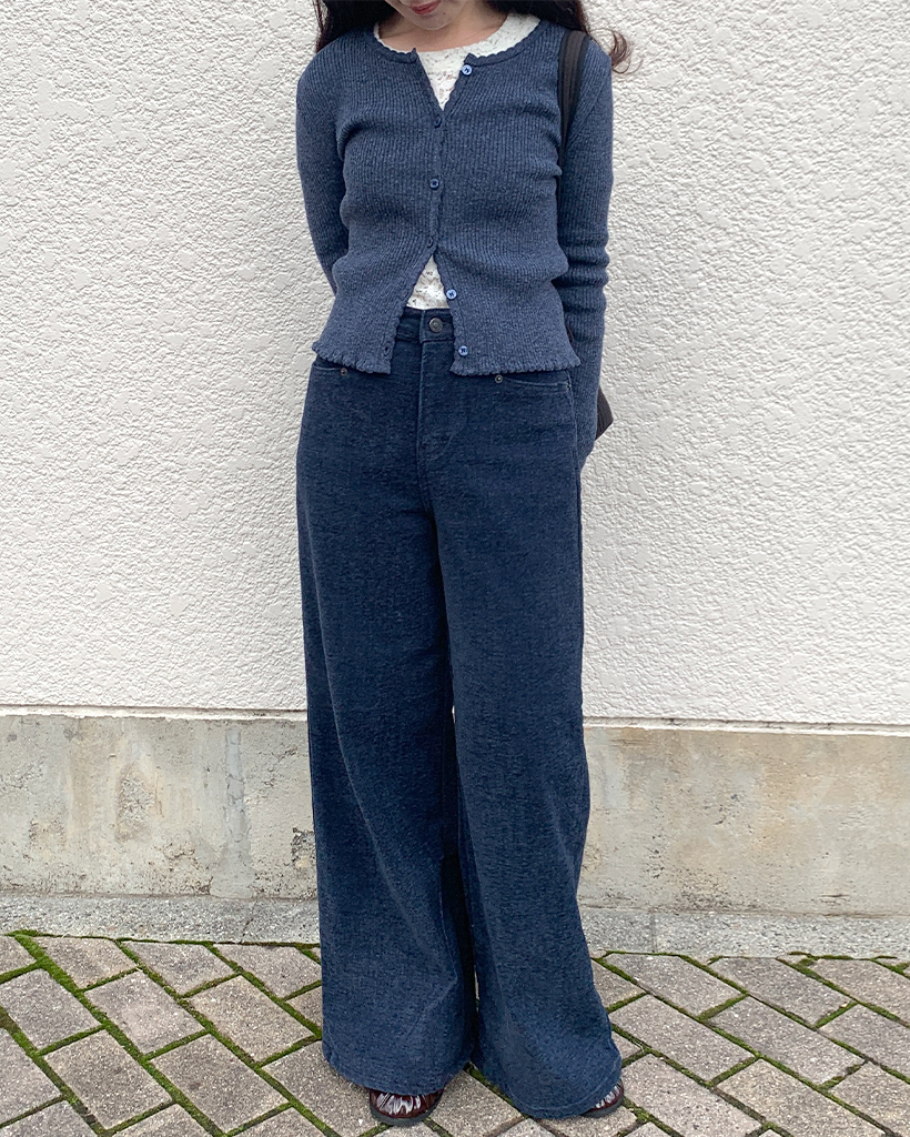 ストレートフィットウィンターパンツ