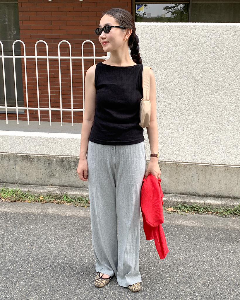 Minga Londonリヴ ブラウン ウォッシュ スウェットパンツ liv-brown-wash_sweatpants-