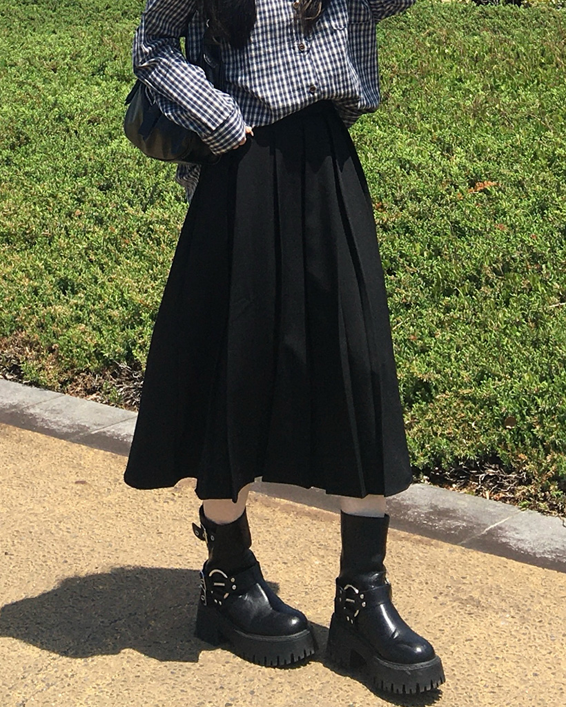 プリーツロングスカート | ファッション通販サイト NUGU