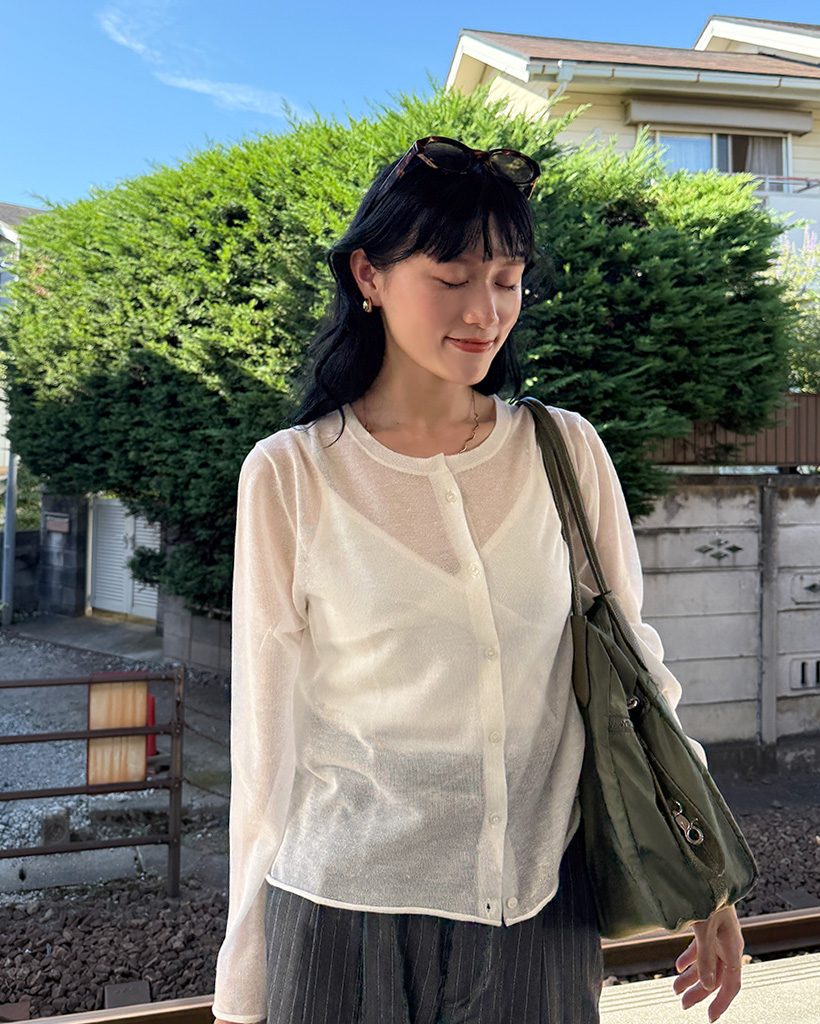 [The Barnnet X daisy] Hyled Linen Button Cardigan_2color