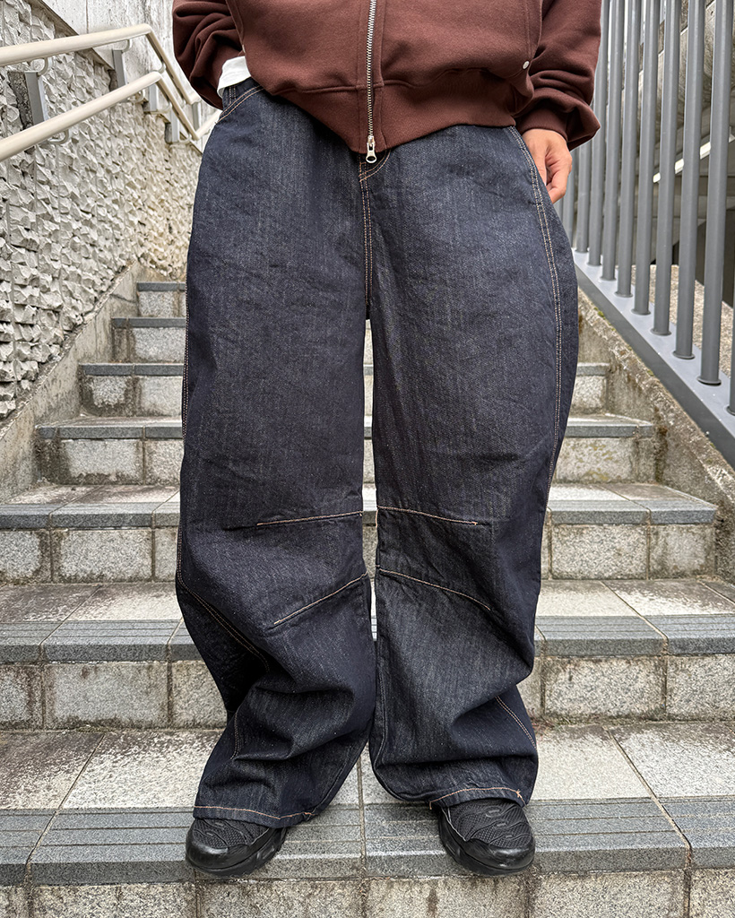 gugu11さん専用 ステッチデザインノンウォッシュデニム | ファッション通販サイト NUGU