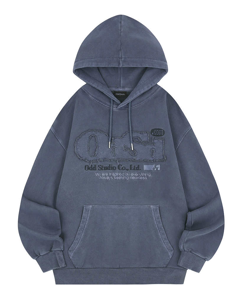 user_97188fad 様用 Kアイドル着用]ODSD Pigment Damage Oversized Fit Hoodie