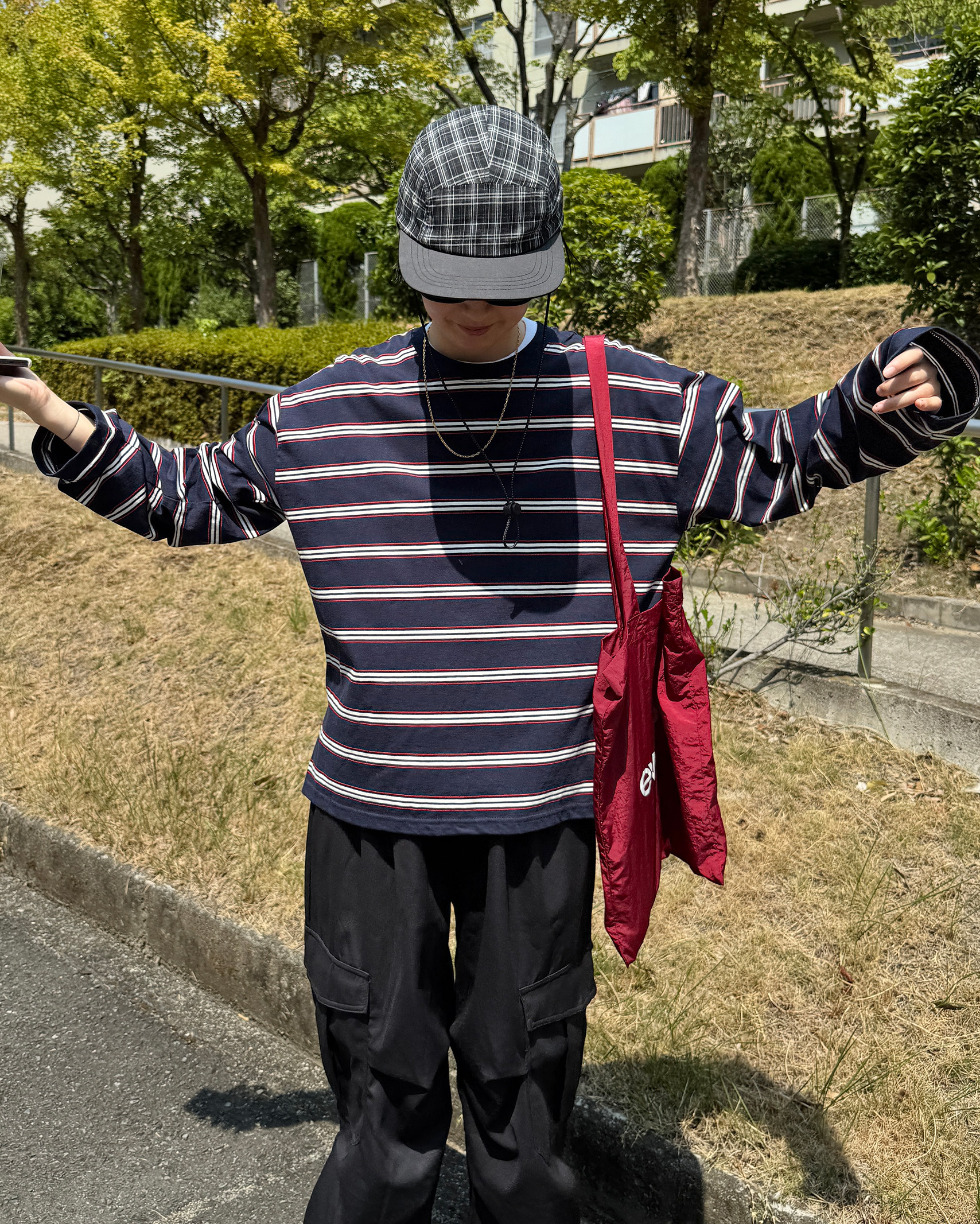 ボーダー長袖カットソー | ファッション通販サイト NUGU