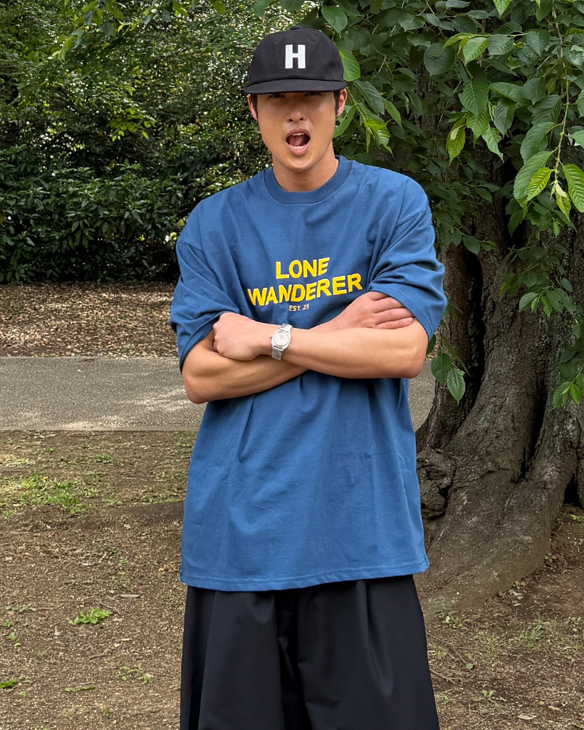 レタリングTシャツ