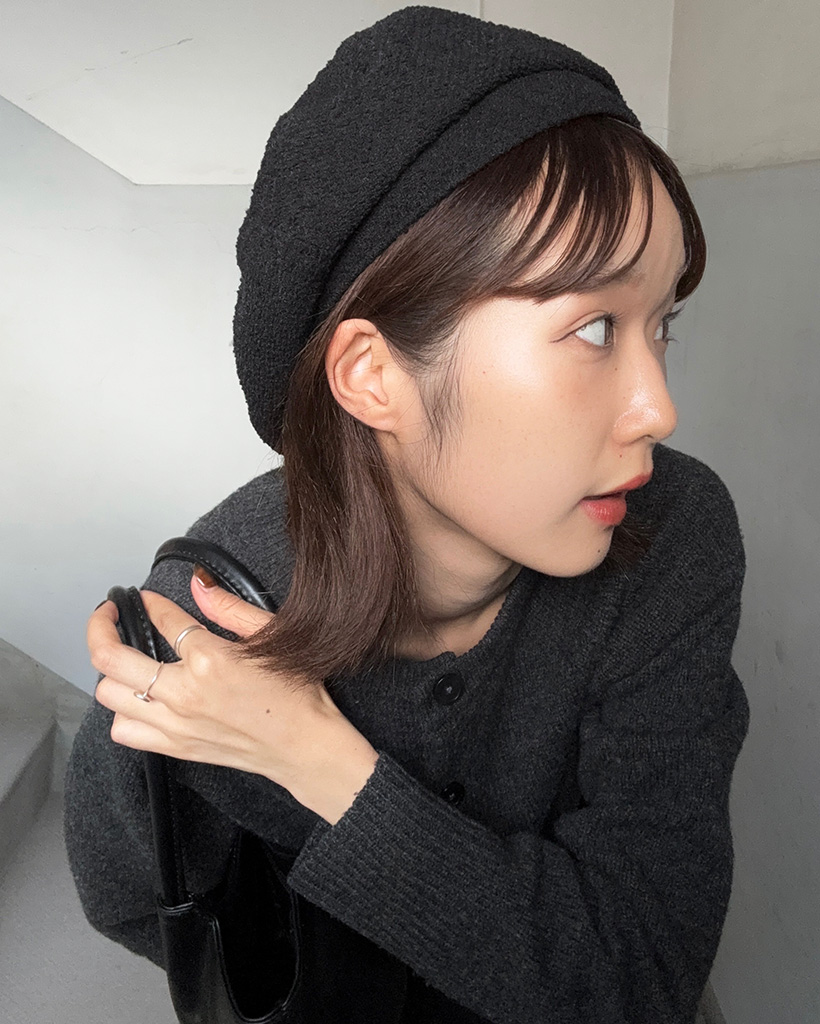シンプルベレー帽