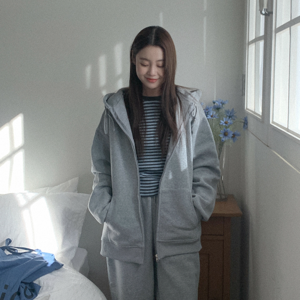 裏起毛ジップアップパーカー | ファッション通販サイト NUGU