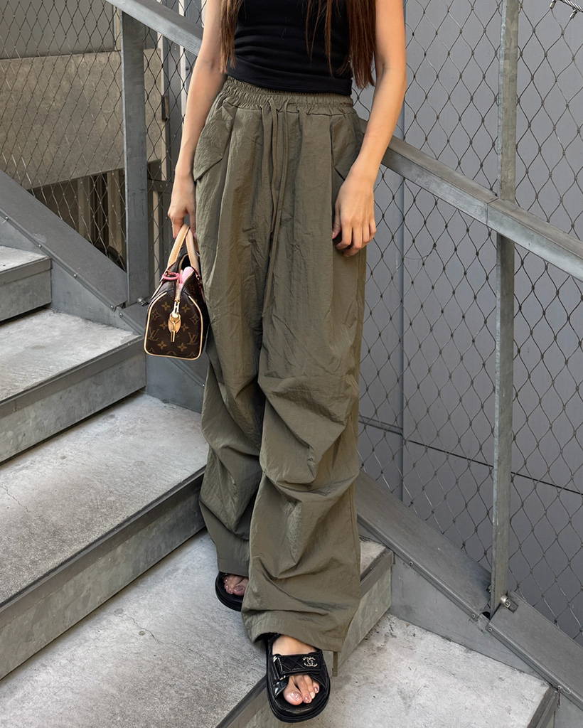 ナイロンオーバーフィットジョガーパンツ | ファッション通販