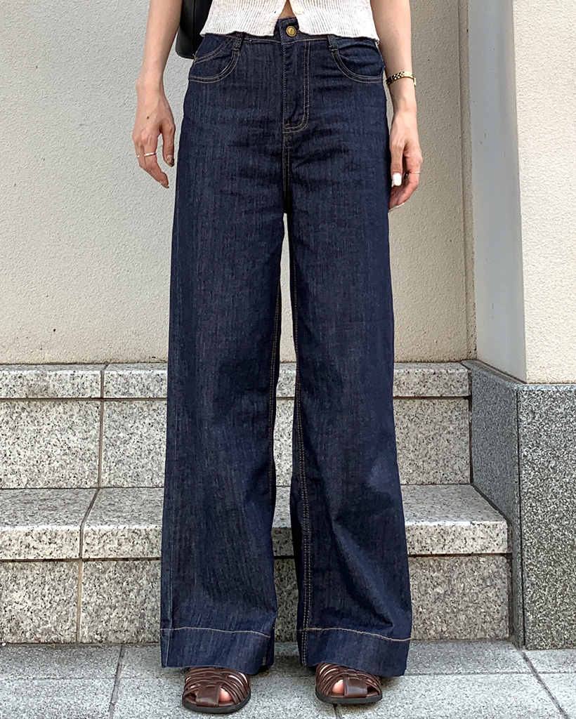 ベーシックワイドデニム