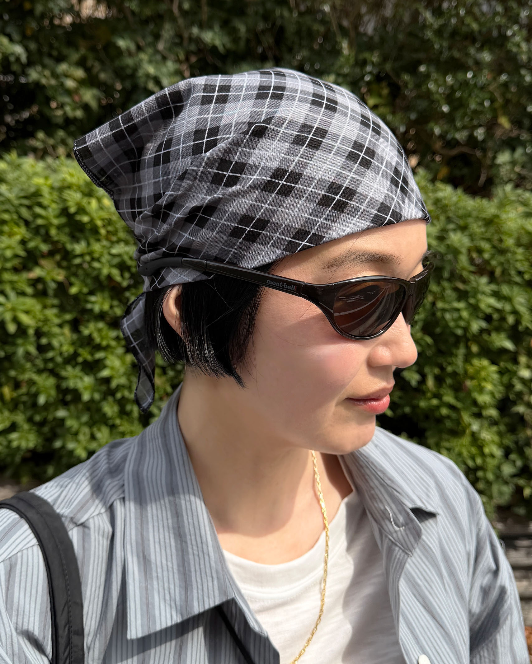 サマーチェックスカーフ