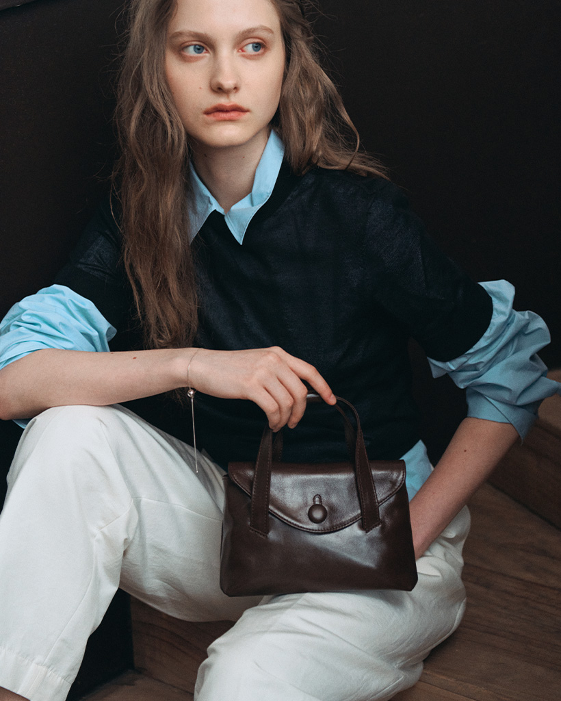Muse Mini Tote Bag Choco Brown